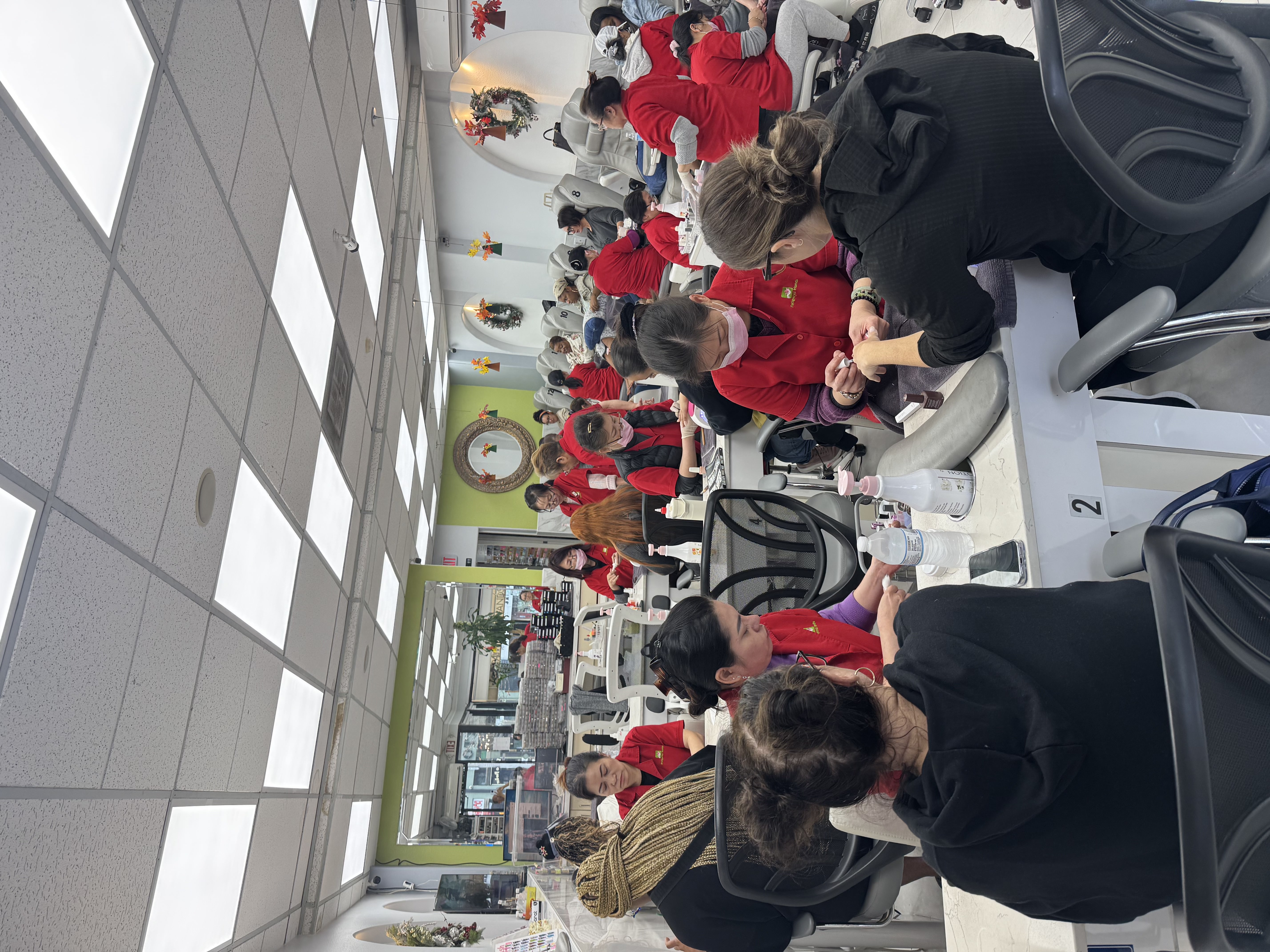 Nail extensions example